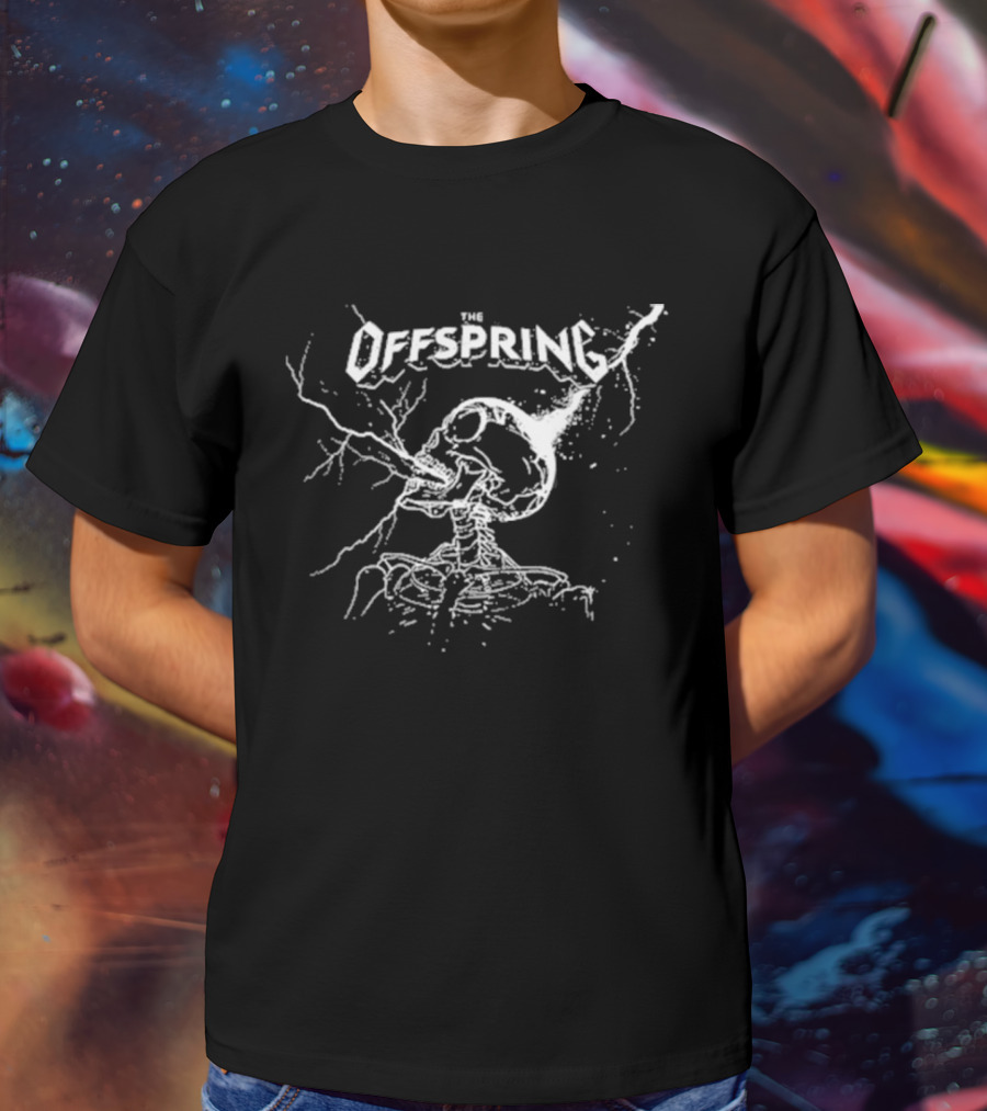 Supercharged Skeleton The Offspring T-Shirt