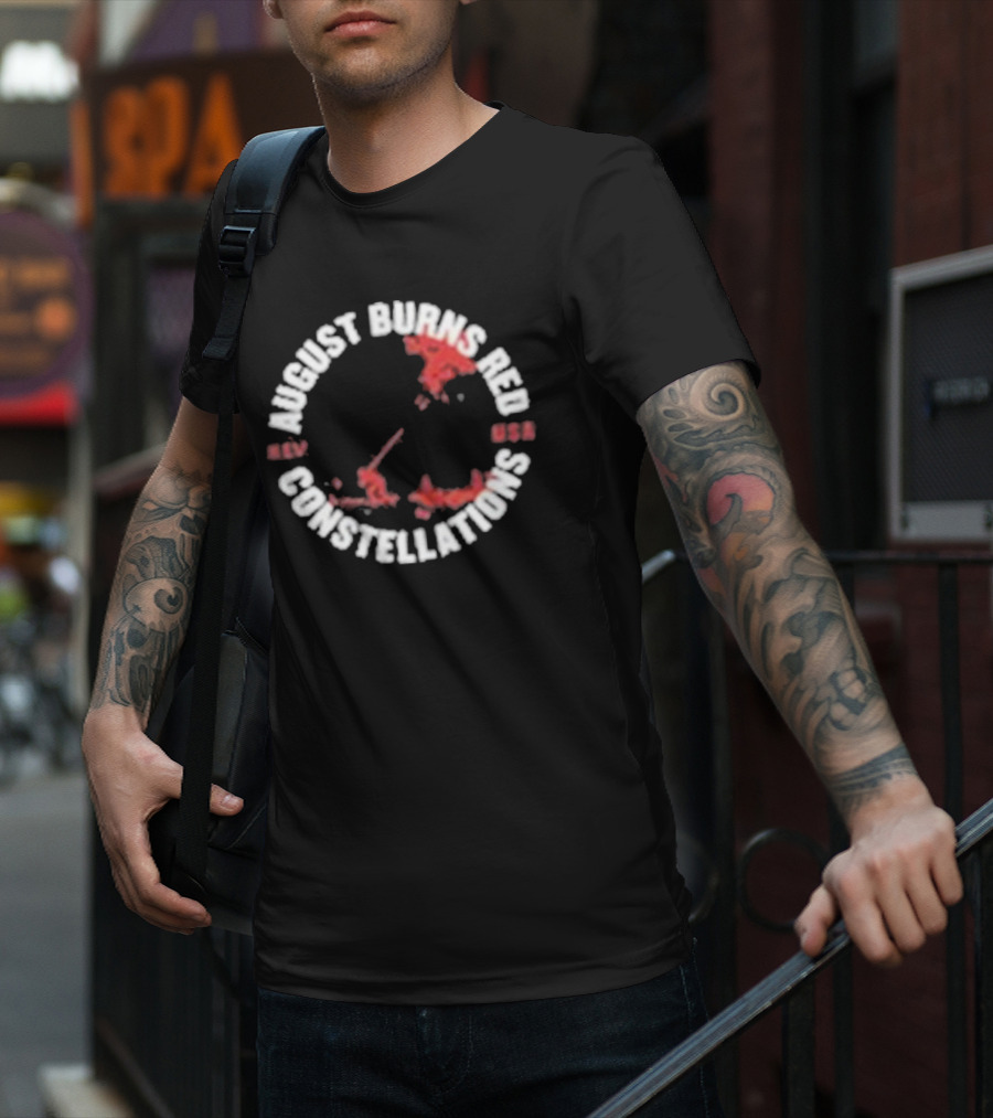 August Burns Red Constellations Rev USA When We Were Young Festival T-Shirt