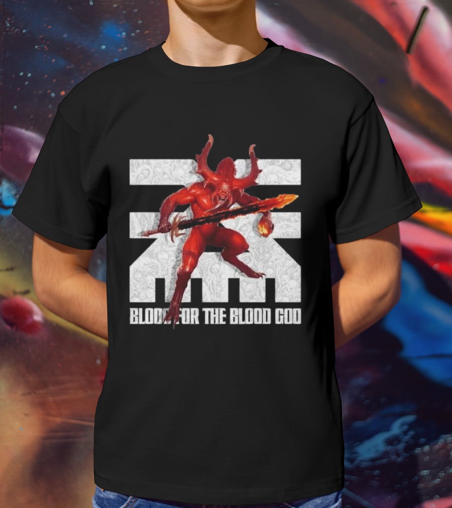 Khorne Bloodletter Blood For The Blood God T-Shirt