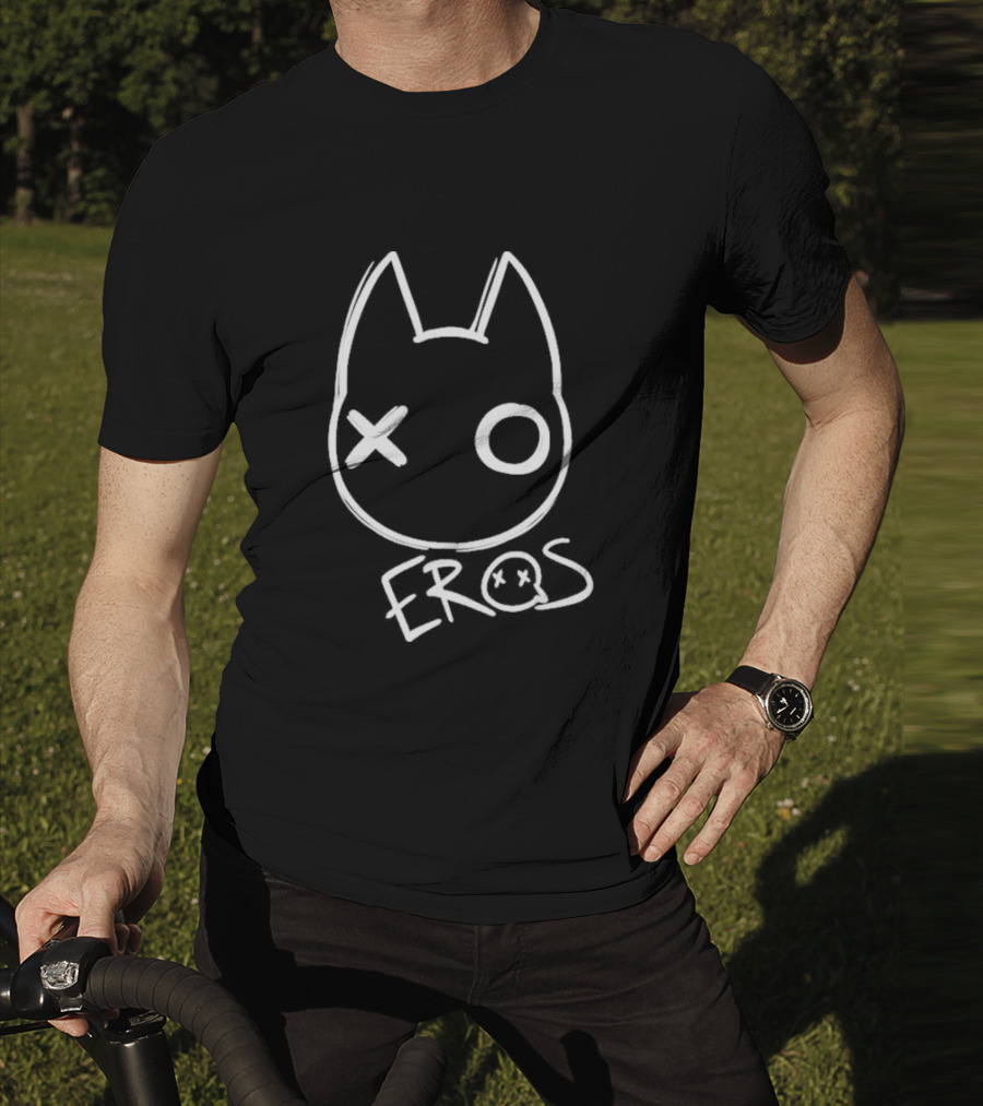 Neko Eros XO Cat Face T-Shirt