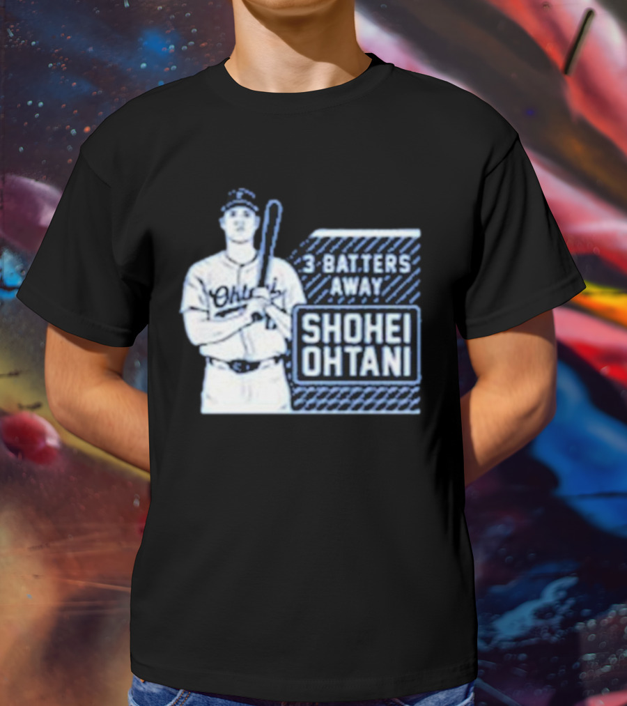 Shohei Ohtani 3 Batters Away Tracker T-Shirt