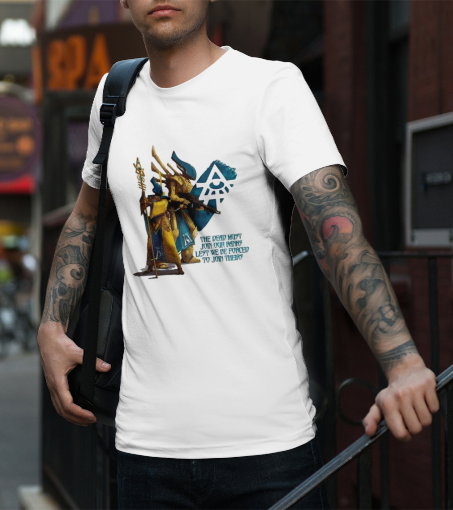 Craftworld Iyanden The Dead Must Join Our Ranks Eldar Guardians Symbolic T-Shirt