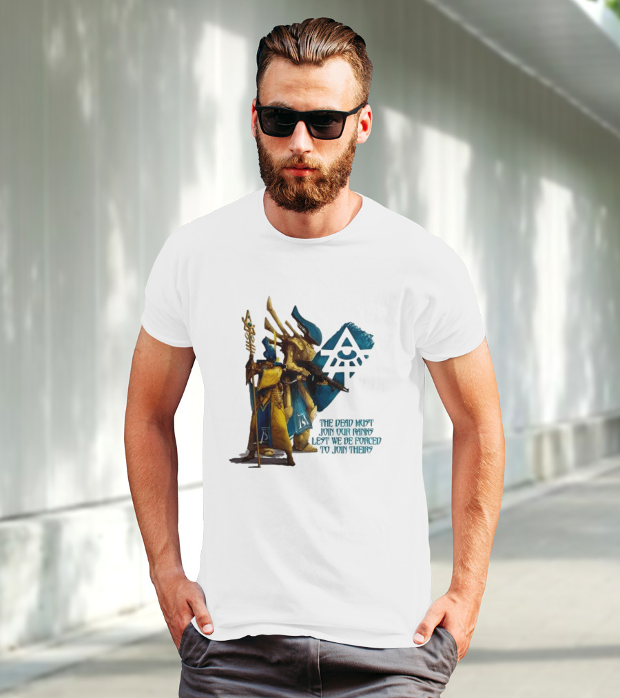 Craftworld Iyanden The Dead Must Join Our Ranks Eldar Guardians Symbolic T-Shirt