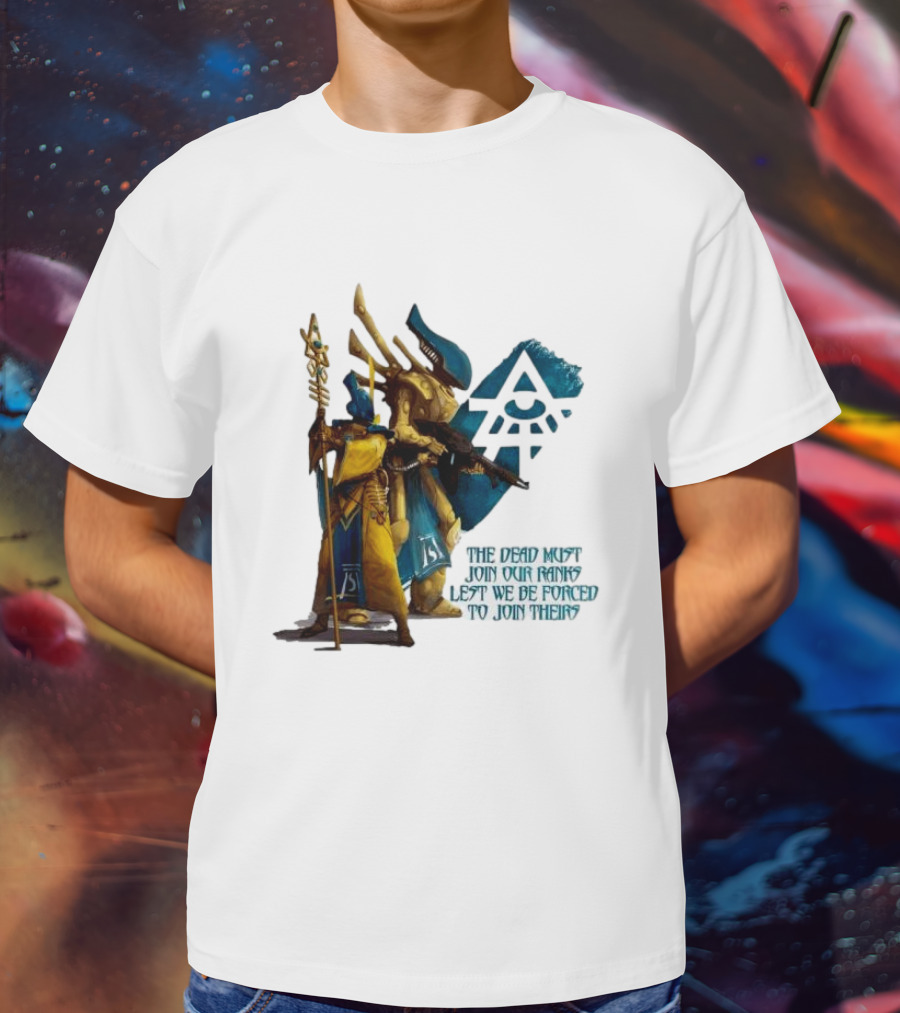 Craftworld Iyanden The Dead Must Join Our Ranks Eldar Guardians Symbolic T-Shirt