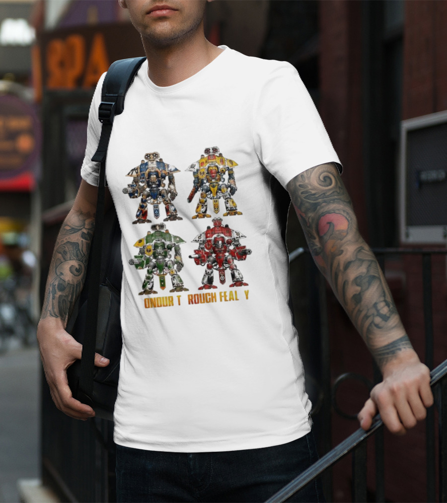 Imperial Knights Honour Through Fealty Warriors T-Shirt
