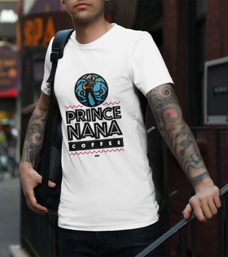 Prince Nana Coffee AEW Iconic T-Shirt