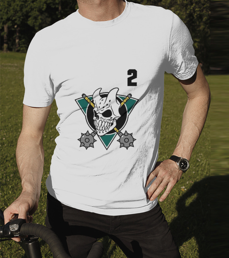 Slaughter To Prevail Hockey Skull Maces Logo 2 T-Shirt