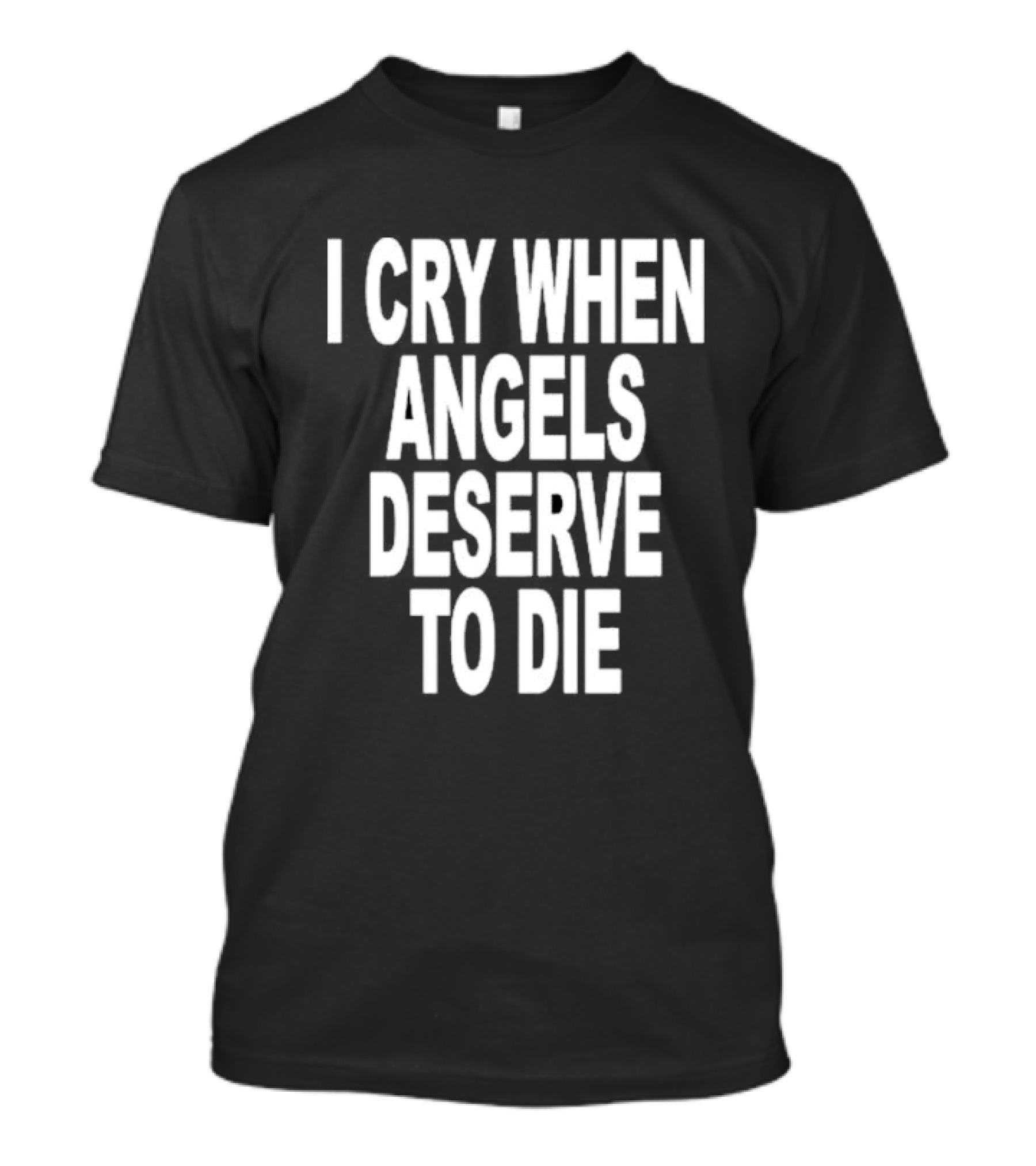 I Cry When Angels Deserve To Die System Of A Down Song Lyrics T-Shirt