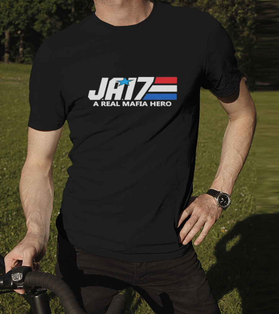 JA17 A Real Mafia Hero Star Stripes T-Shirt