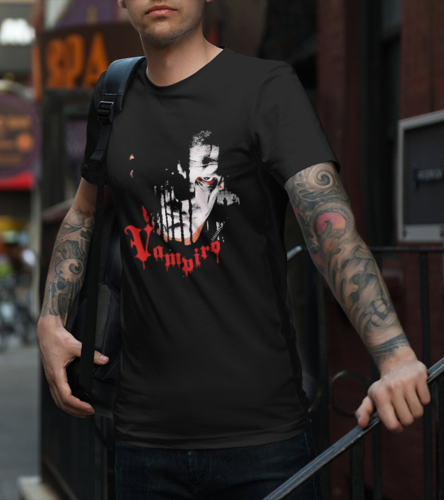 Vampiro Wrestling Iconic 2000s T-Shirt