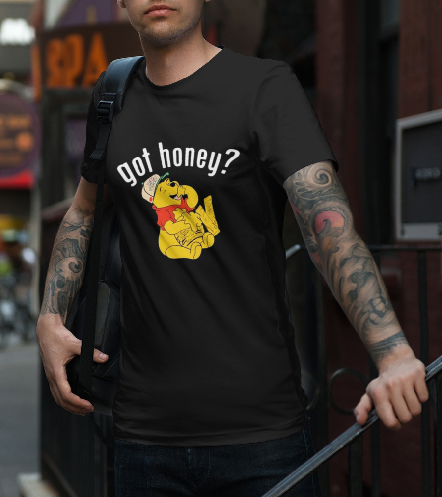 Winnie-The-Pooh Got Honey? T-Shirt