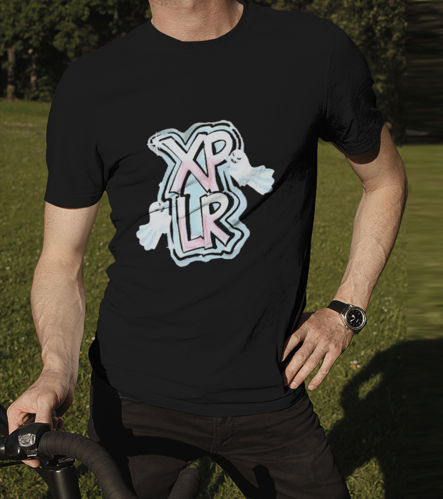 XPLR Pastel Ghost Graffiti T-Shirt