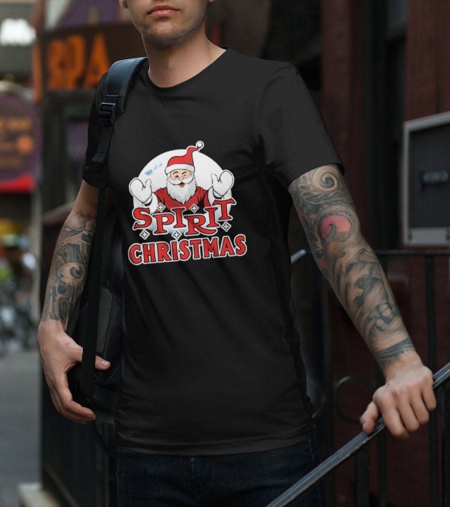 Santa Spirit Christmas T-Shirt