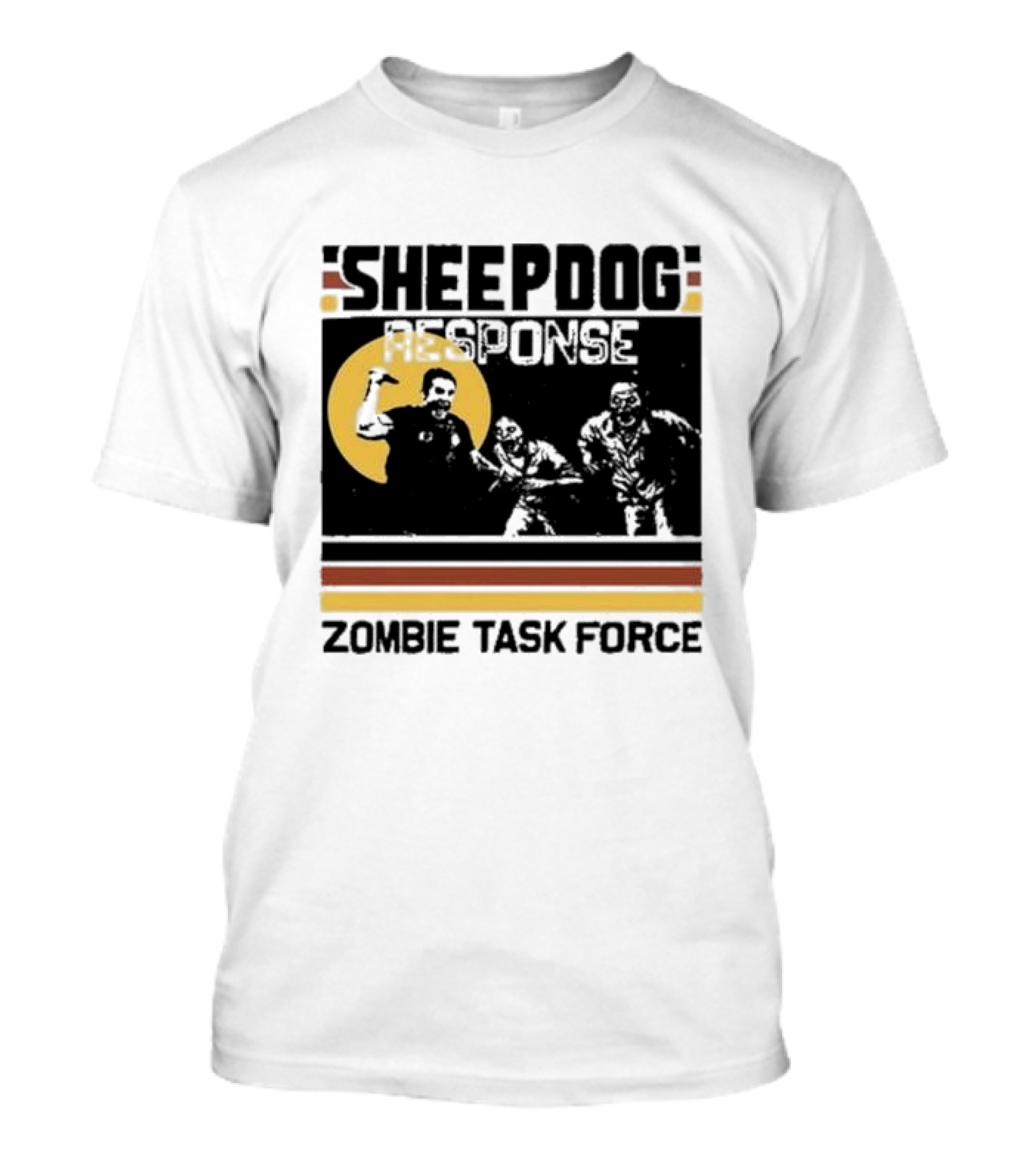 Tim Kennedy Sheepdog Response Zombie Task Force Team Badge T-Shirt