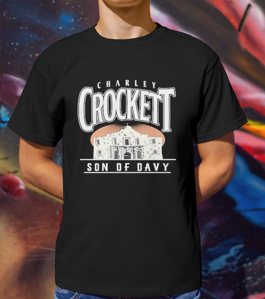 Charley Crockett Son Of Davy Alamo Building T-Shirt