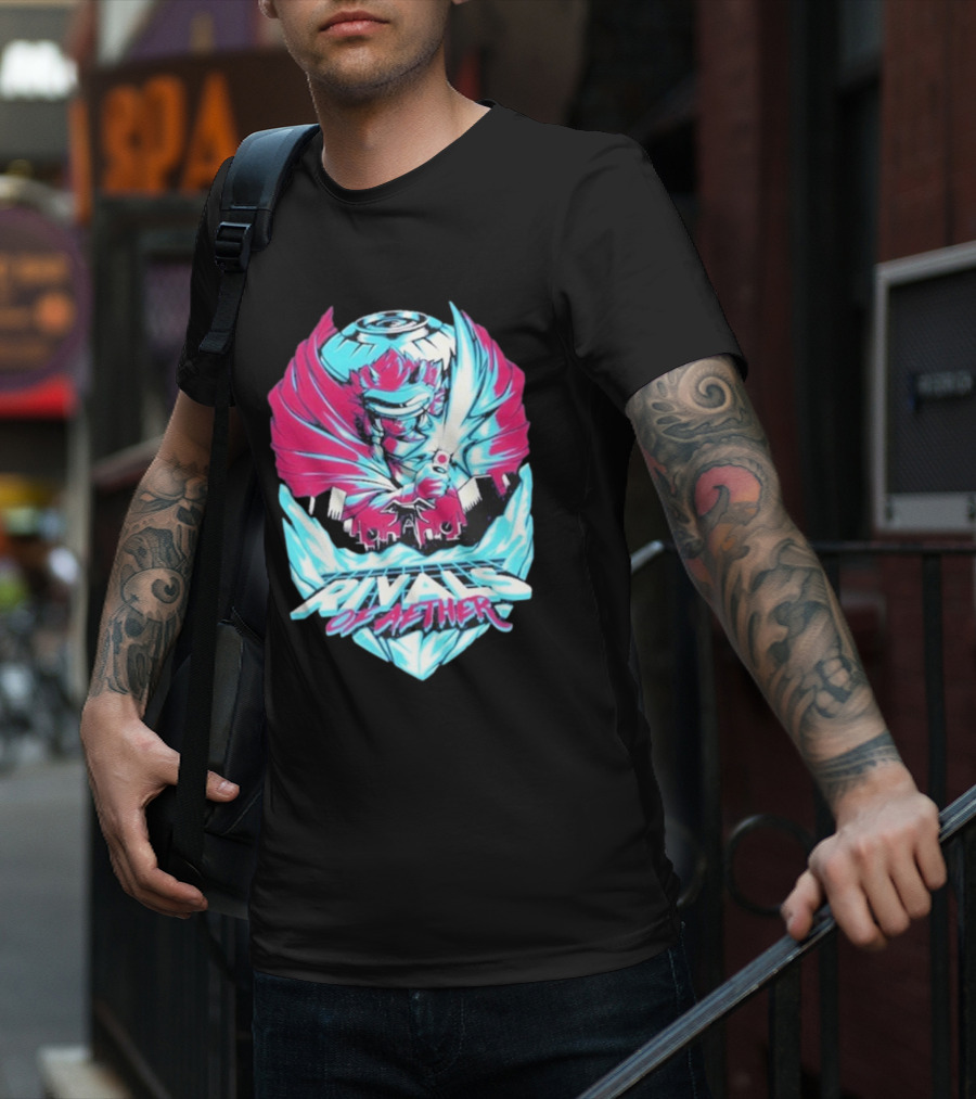 Rivals Of Aether 2 Clarien Vibrant Neon Wings T-Shirt