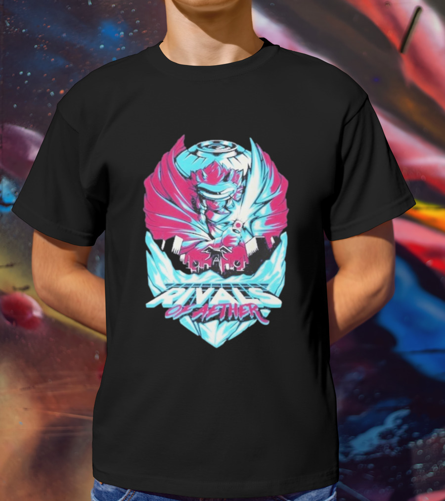 Rivals Of Aether 2 Clarien Vibrant Neon Wings T-Shirt