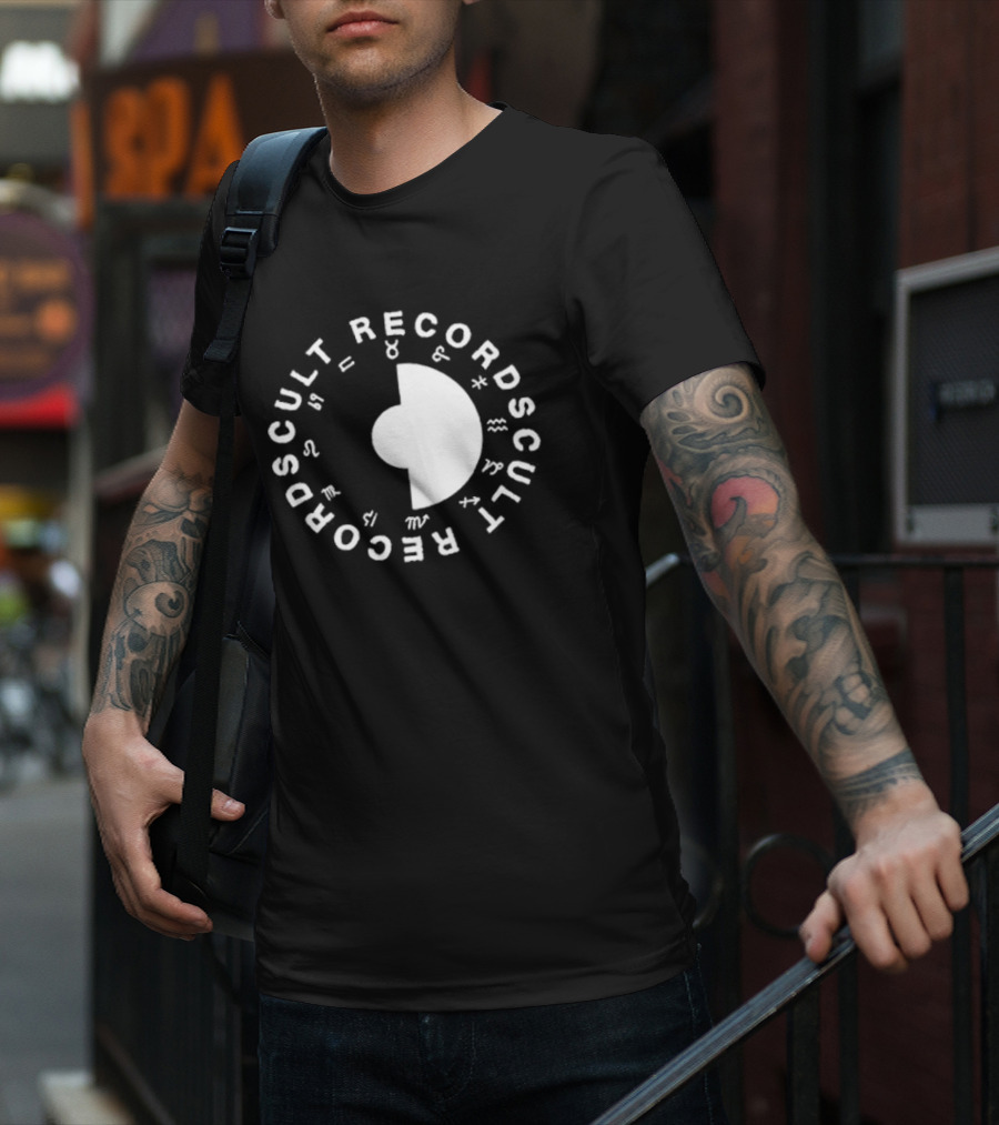 CULT RECORDS UNIF BELIEVING ASTROLOGY SYMBOLS CIRCLE T-Shirt