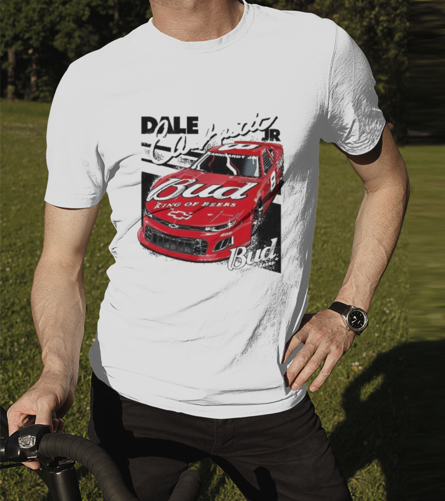 Dale Earnhardt Jr. Bud King Of Beers Chevrolet 9 Racing Car T-Shirt