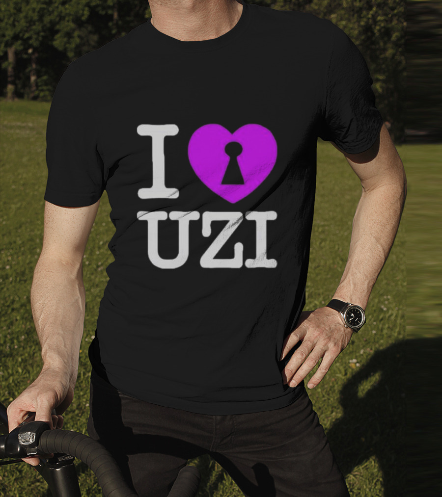 Eternal Atake 2 I Lock Heart Uzi I Love Uzi T-Shirt