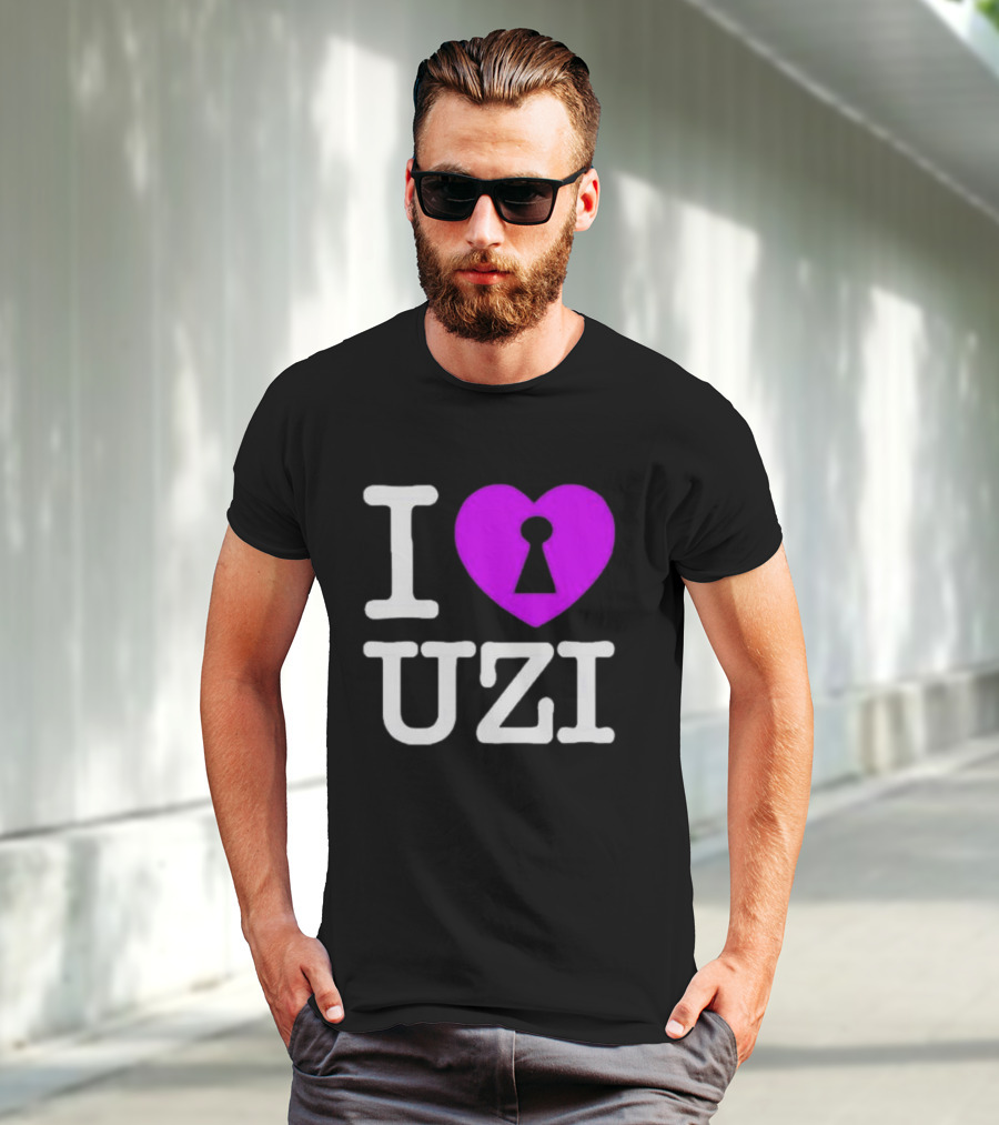 Eternal Atake 2 I Lock Heart Uzi I Love Uzi T-Shirt