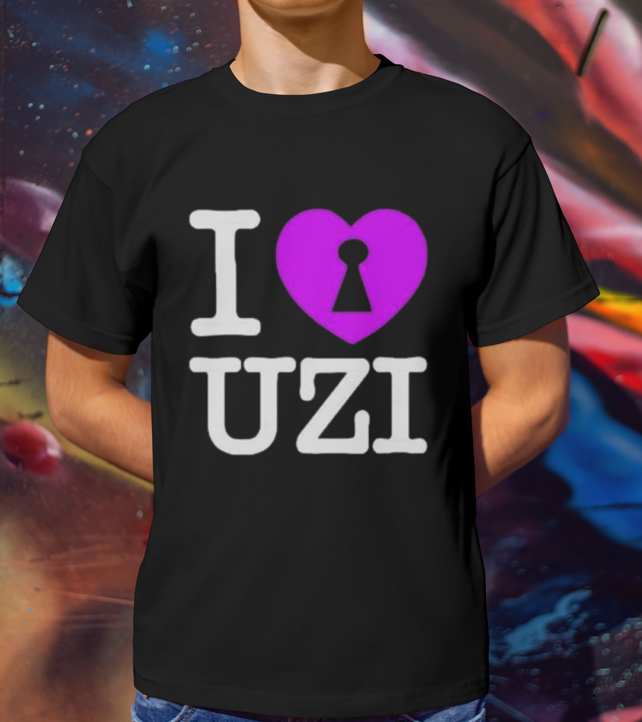 Eternal Atake 2 I Lock Heart Uzi I Love Uzi T-Shirt