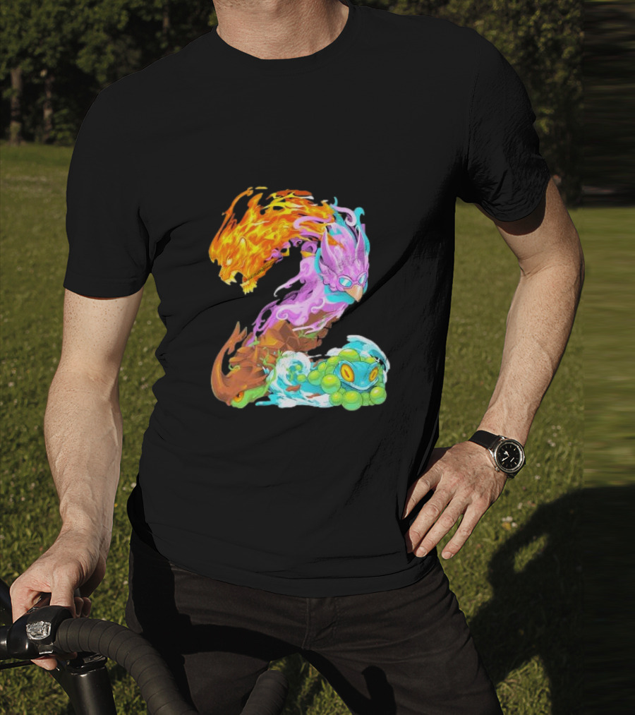 Rivals Of Aether 2 Elemental Creatures Number T-Shirt