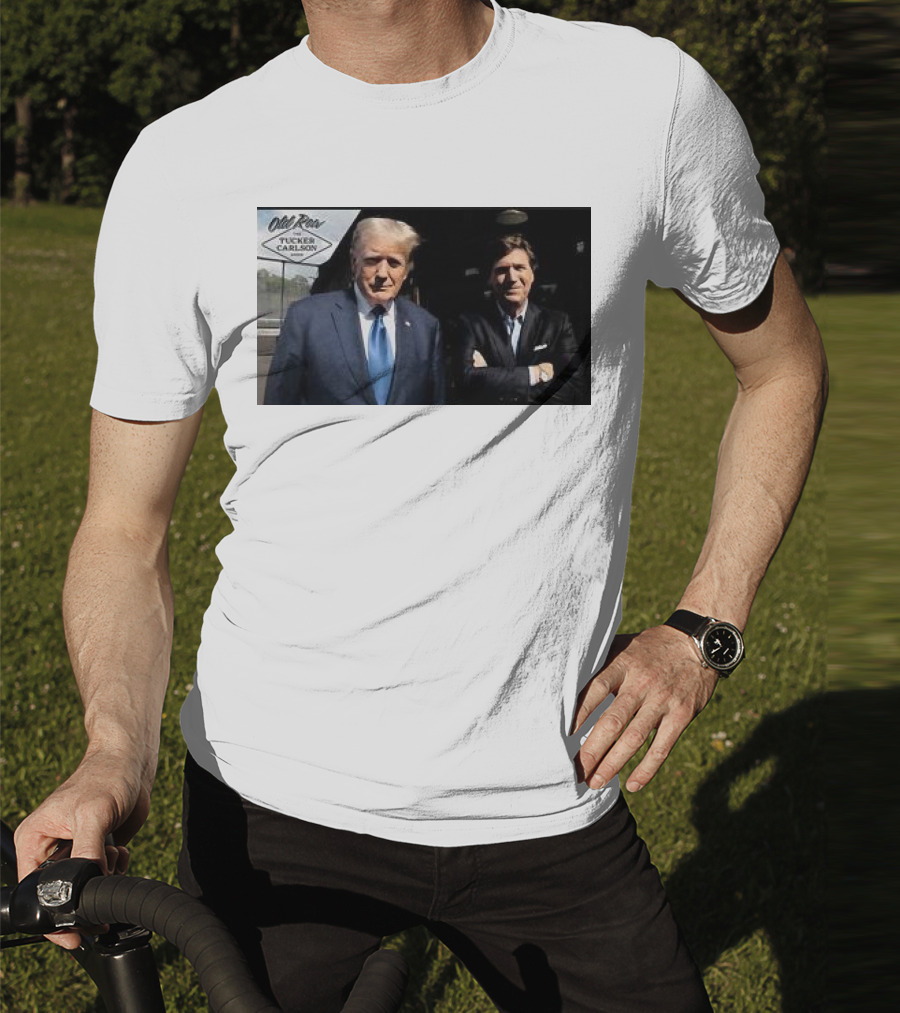 Old Row Tucker Carlson Network Interview T-Shirt
