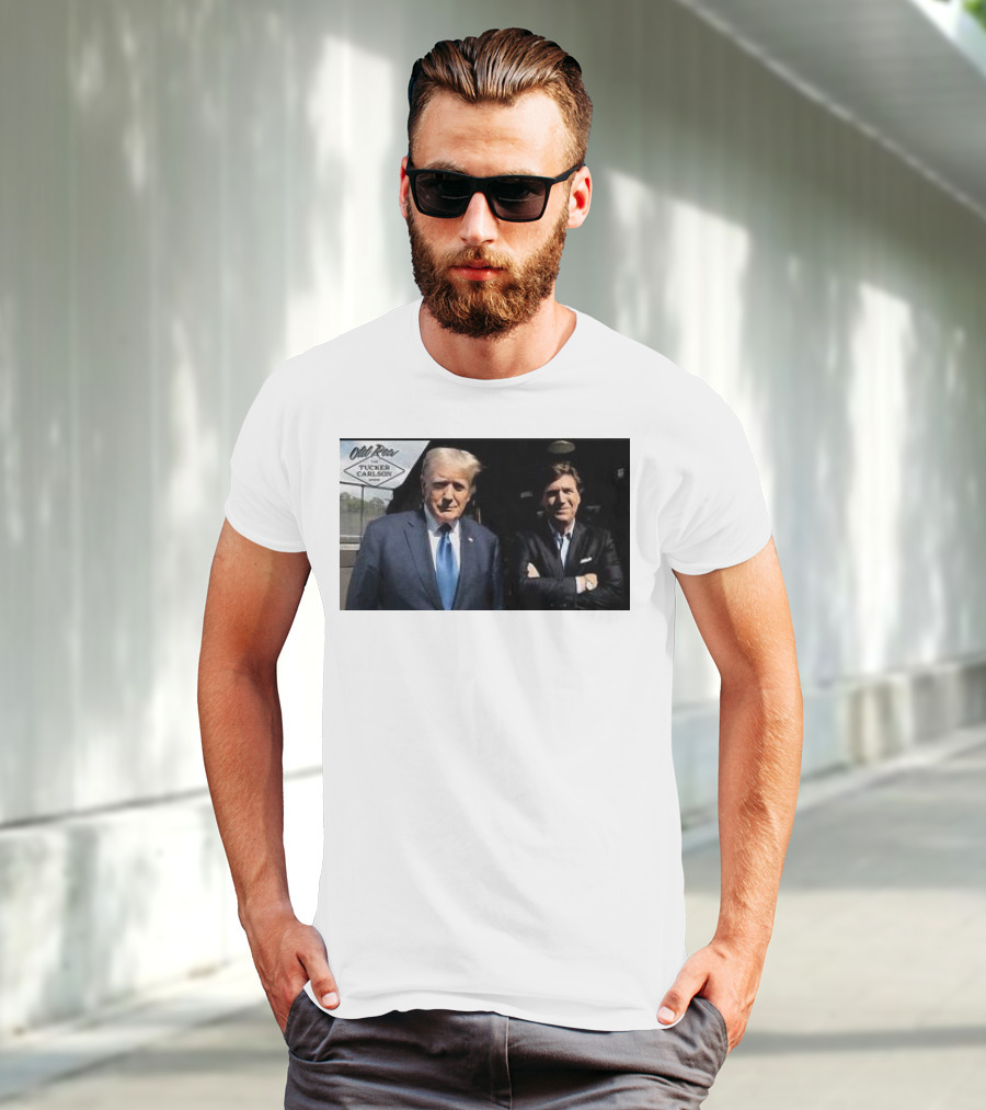 Old Row Tucker Carlson Network Interview T-Shirt