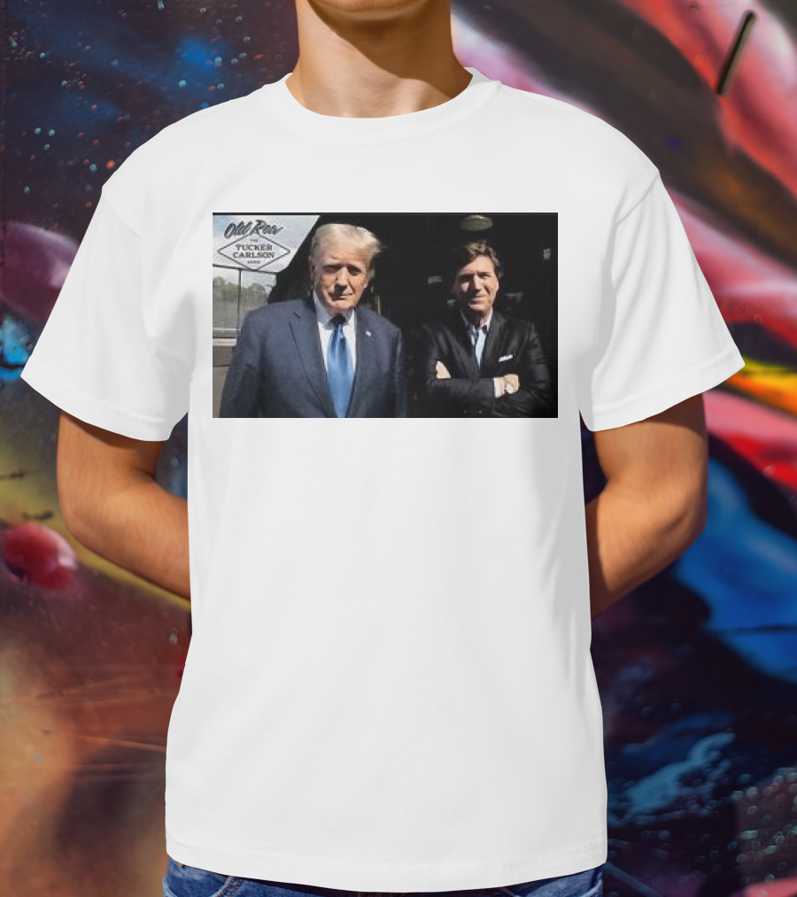 Old Row Tucker Carlson Network Interview T-Shirt