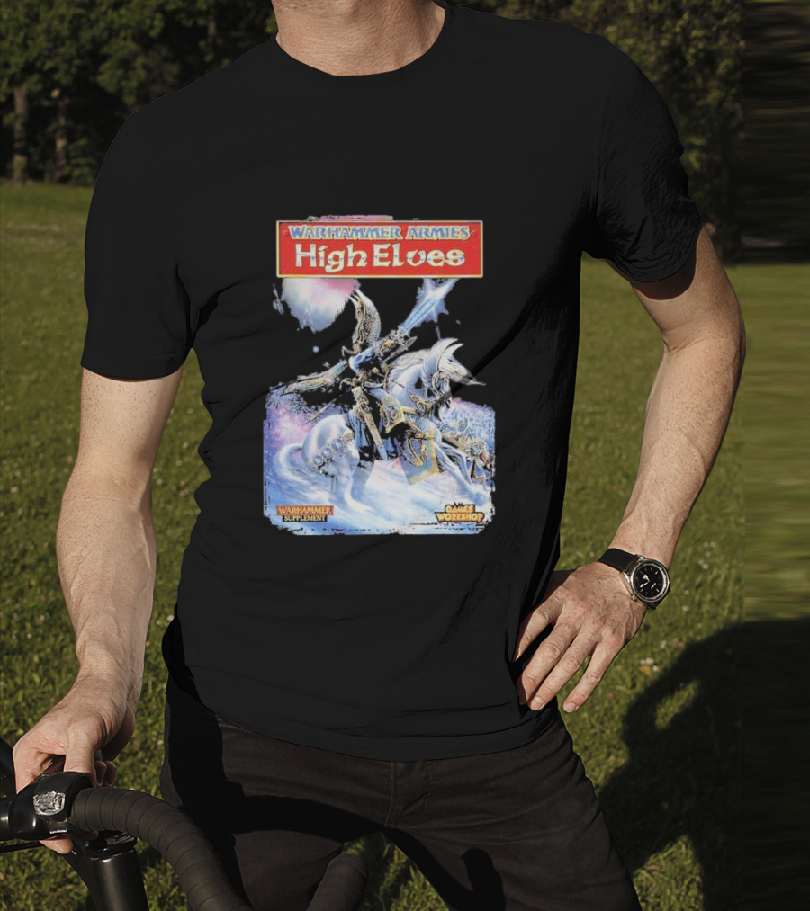 Warhammer Armies High Elves Games Workshop Supplement T-Shirt