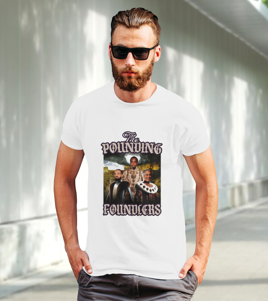 The Pounding Founders Diddy Lebron James T-Shirt