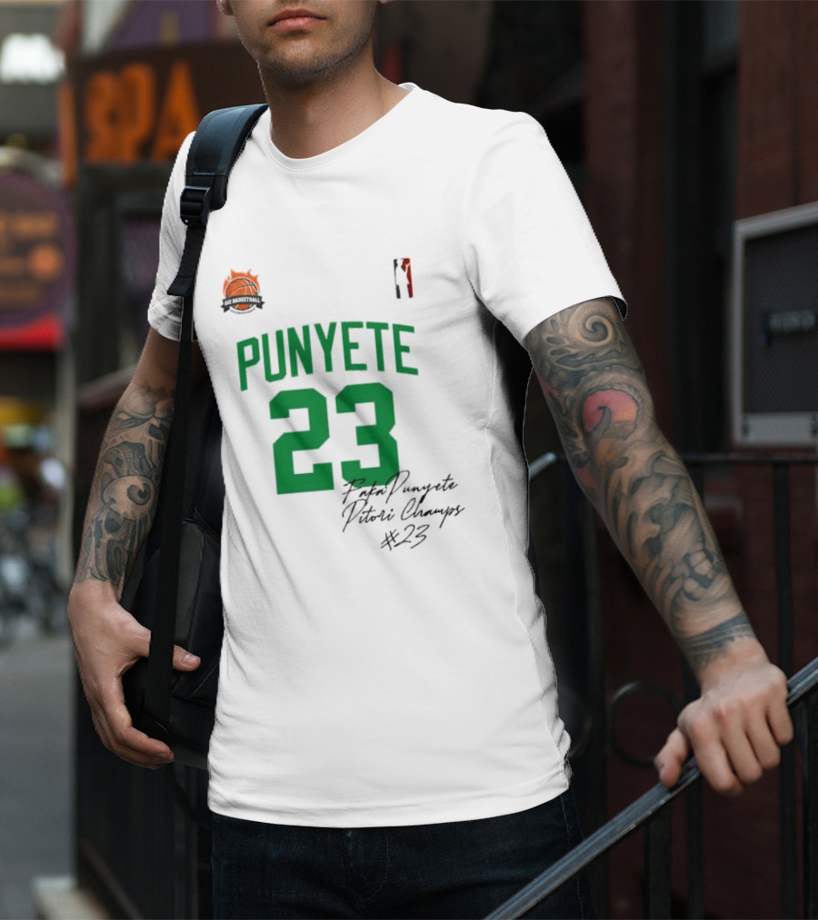 Punyete 23 Ptafl Pinyete Pitori Champs Basketball 23 T-Shirt