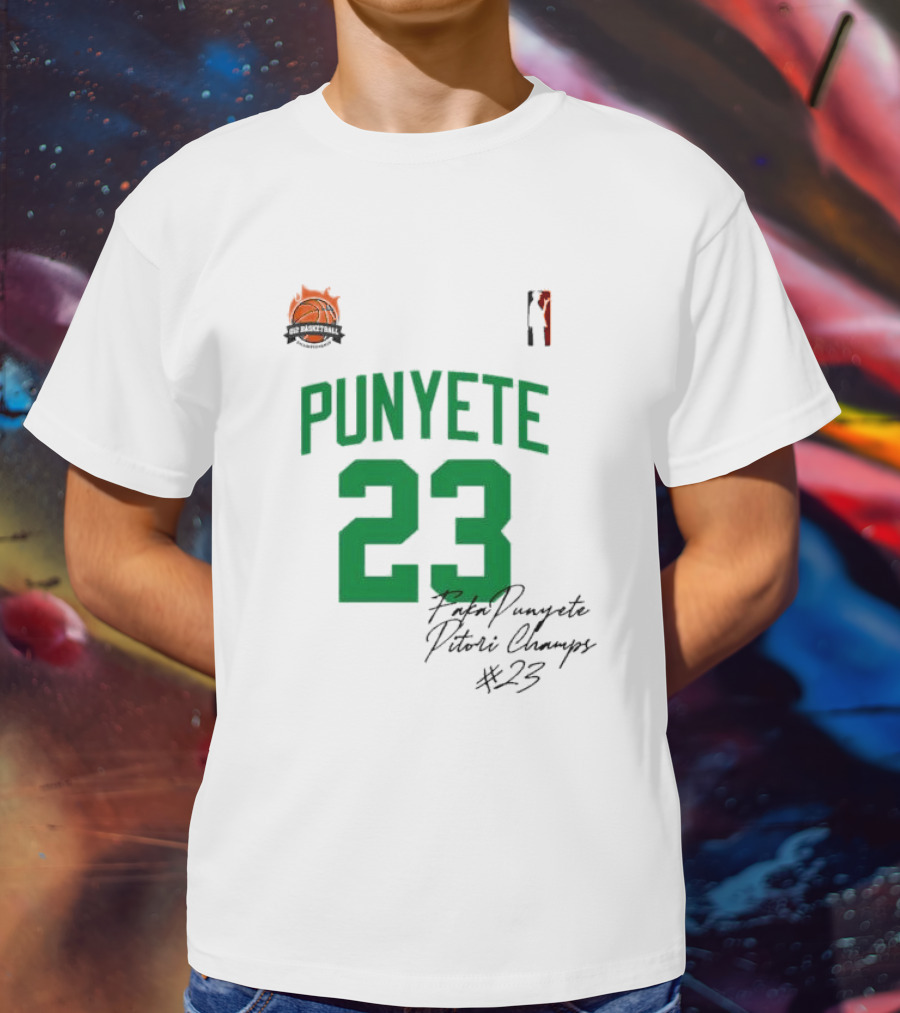 Punyete 23 Ptafl Pinyete Pitori Champs Basketball 23 T-Shirt
