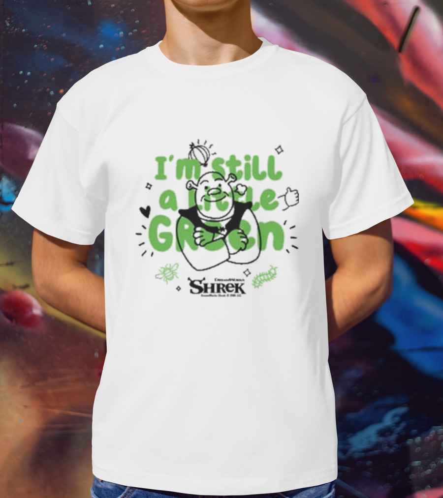 I'm Still A Little Green DreamWorks Shrek T-Shirt