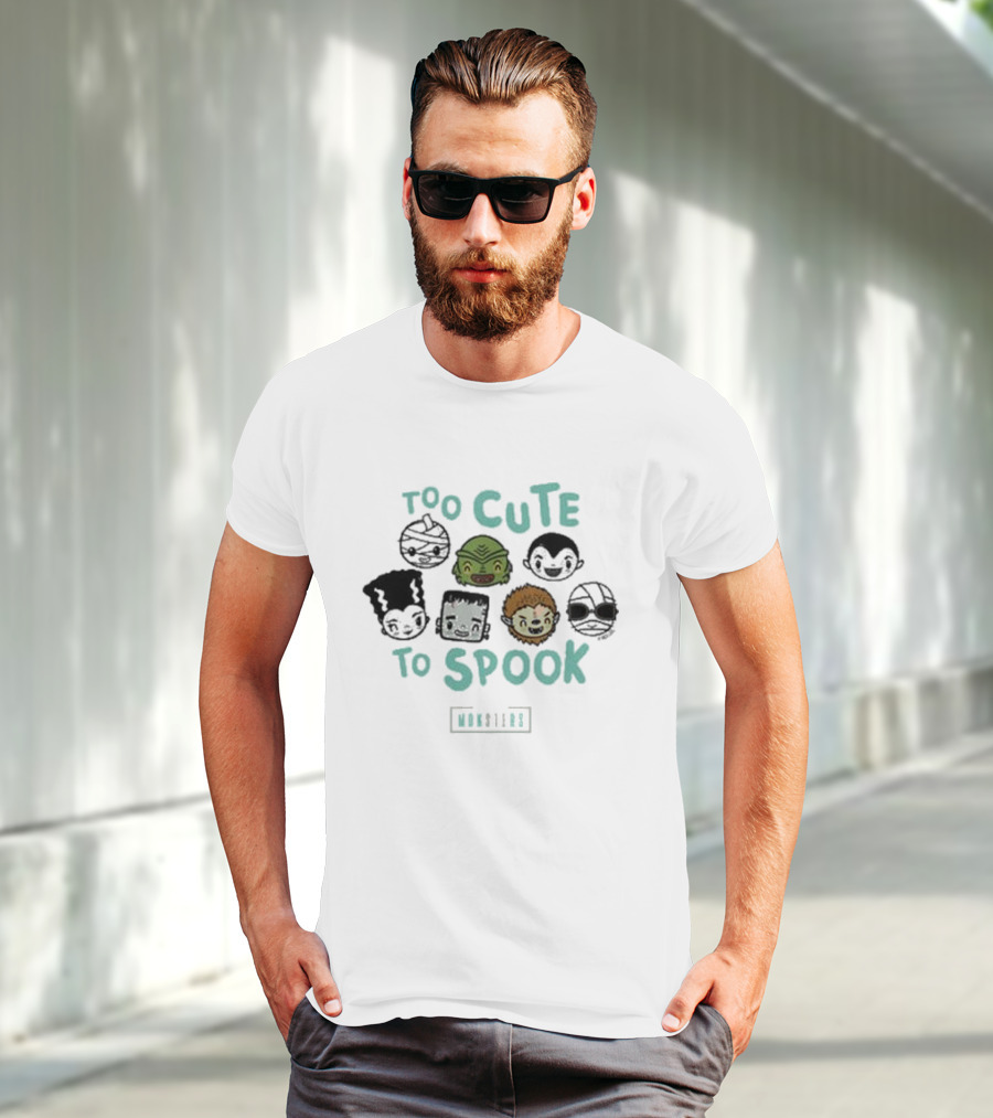 Too Cute To Spook Monsters Toddler Shirt Universal Monsters T-Shirt