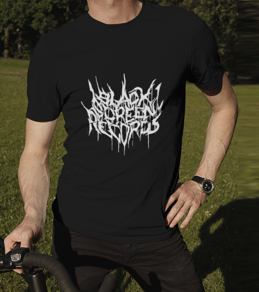 Black Screen Records BSR Black Metal T-Shirt