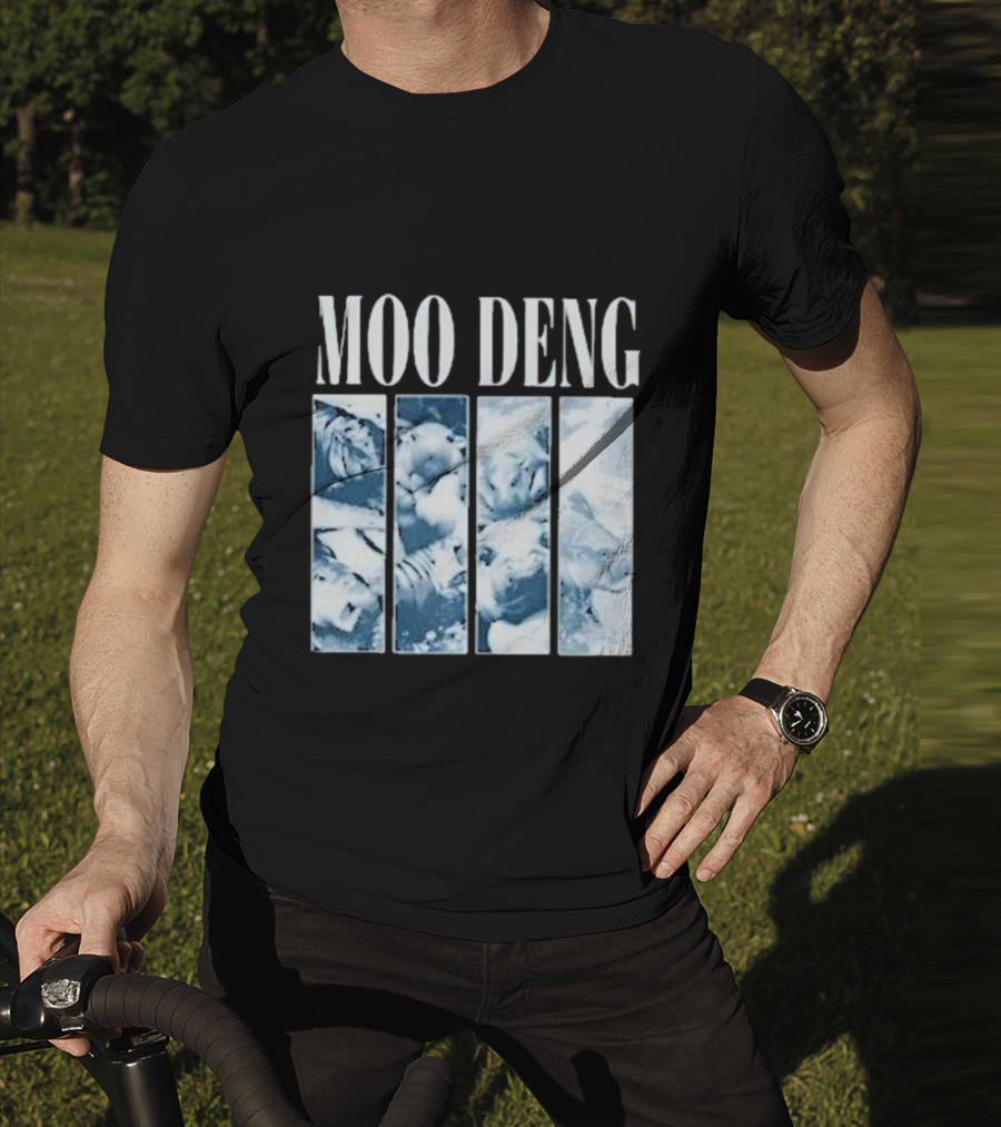 Moo Deng Blues Bootleg Pygmy Hippo T-Shirt