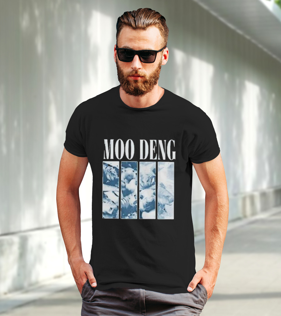 Moo Deng Blues Bootleg Pygmy Hippo T-Shirt