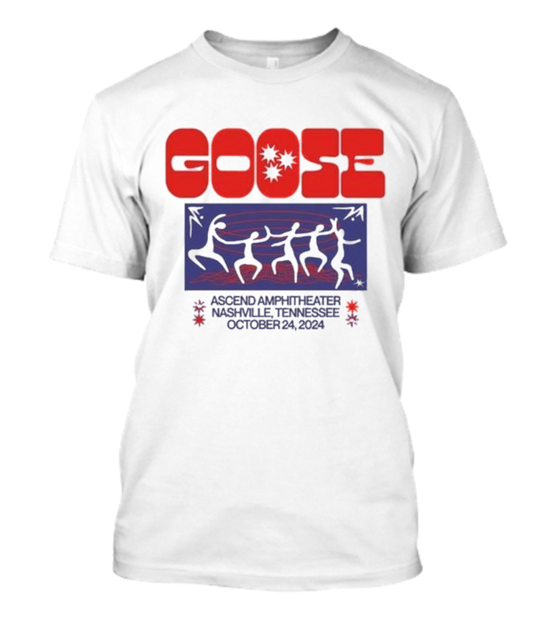 Goose Concert Ascend Amphitheater Nashville Tennessee October 24 T-Shirt