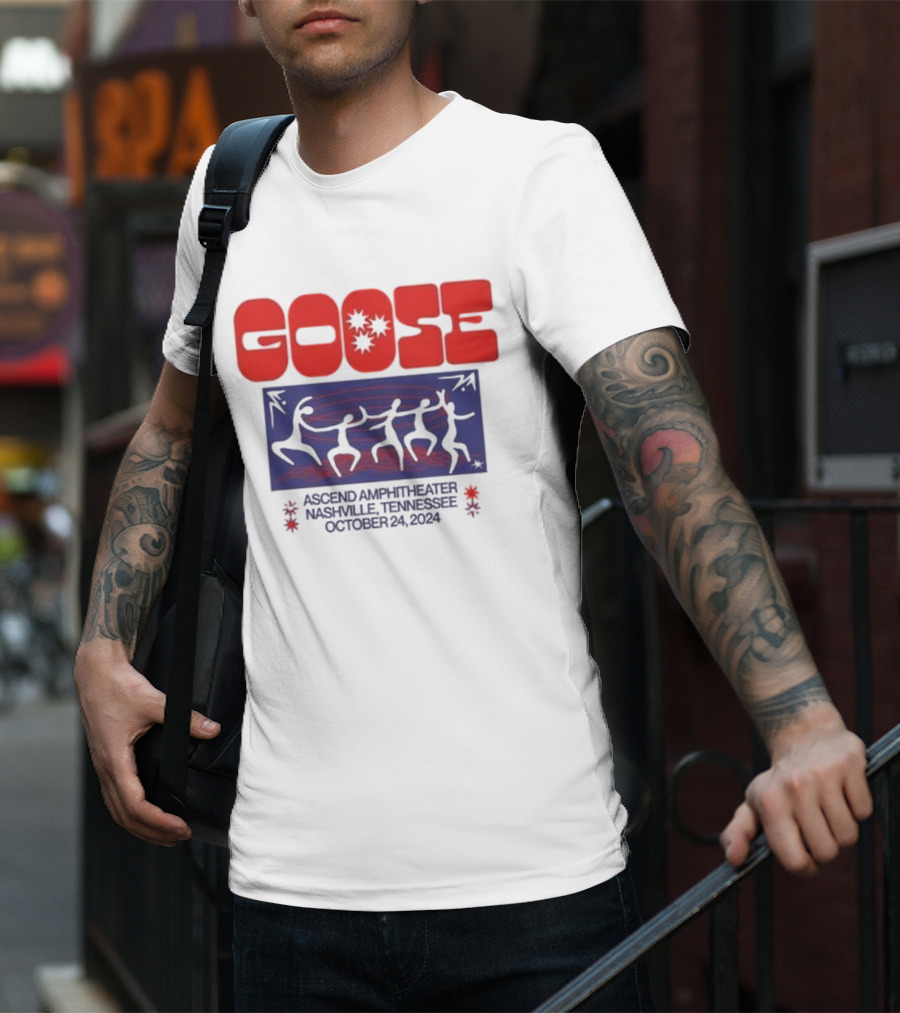 Goose Concert Ascend Amphitheater Nashville Tennessee October 24 T-Shirt