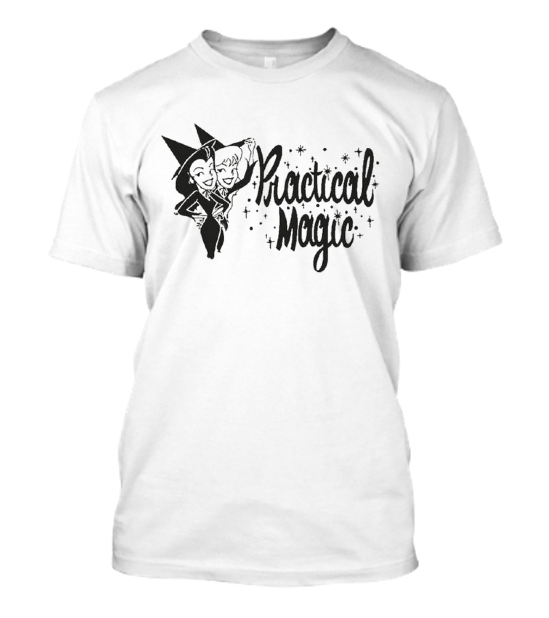 Practical Magic Bewitching Characters And Shimmering Stars T-Shirt