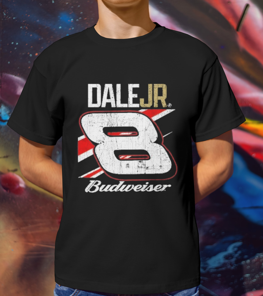 Dale Jr 8 Budweiser Racing T-Shirt