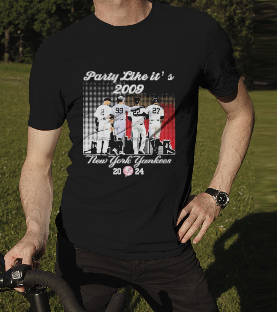 Party Like It’s 2009 New York Yankees Jeter Judge Soto Stanton T-Shirt