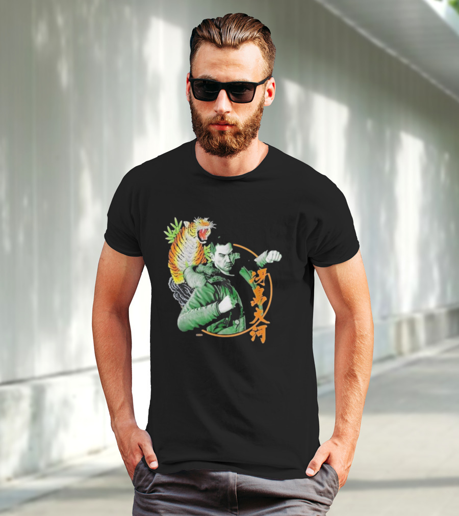 Like A Dragon Yakuza Taiga Saejima Tiger T-Shirt