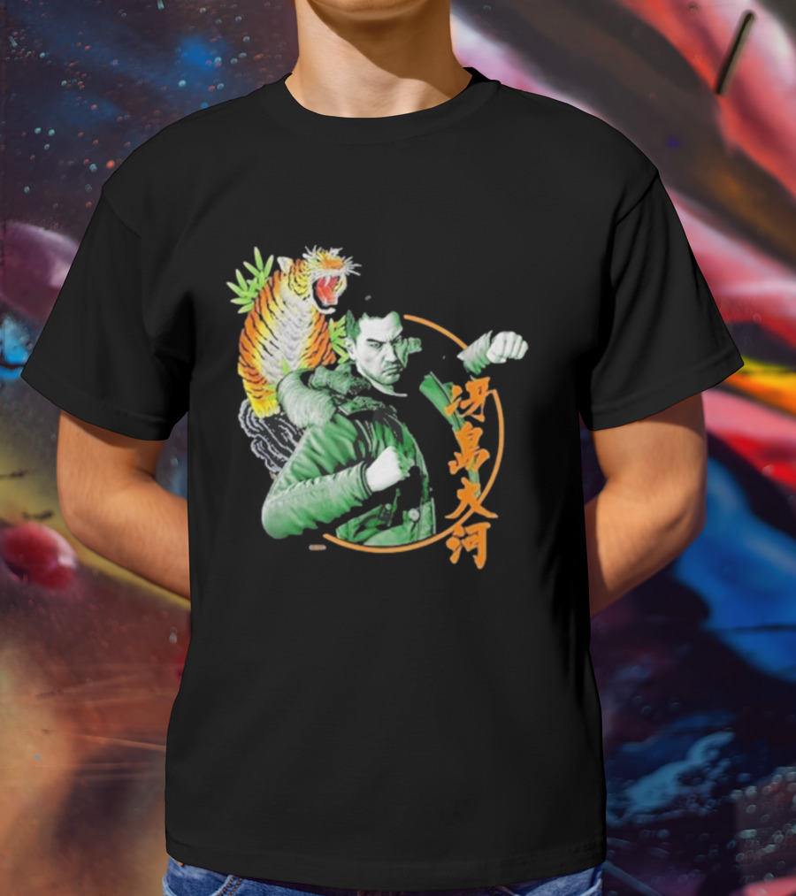 Like A Dragon Yakuza Taiga Saejima Tiger T-Shirt