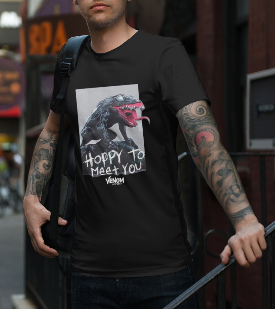 Marvel Venom Hoppy To Meet You The Last Dance T-Shirt