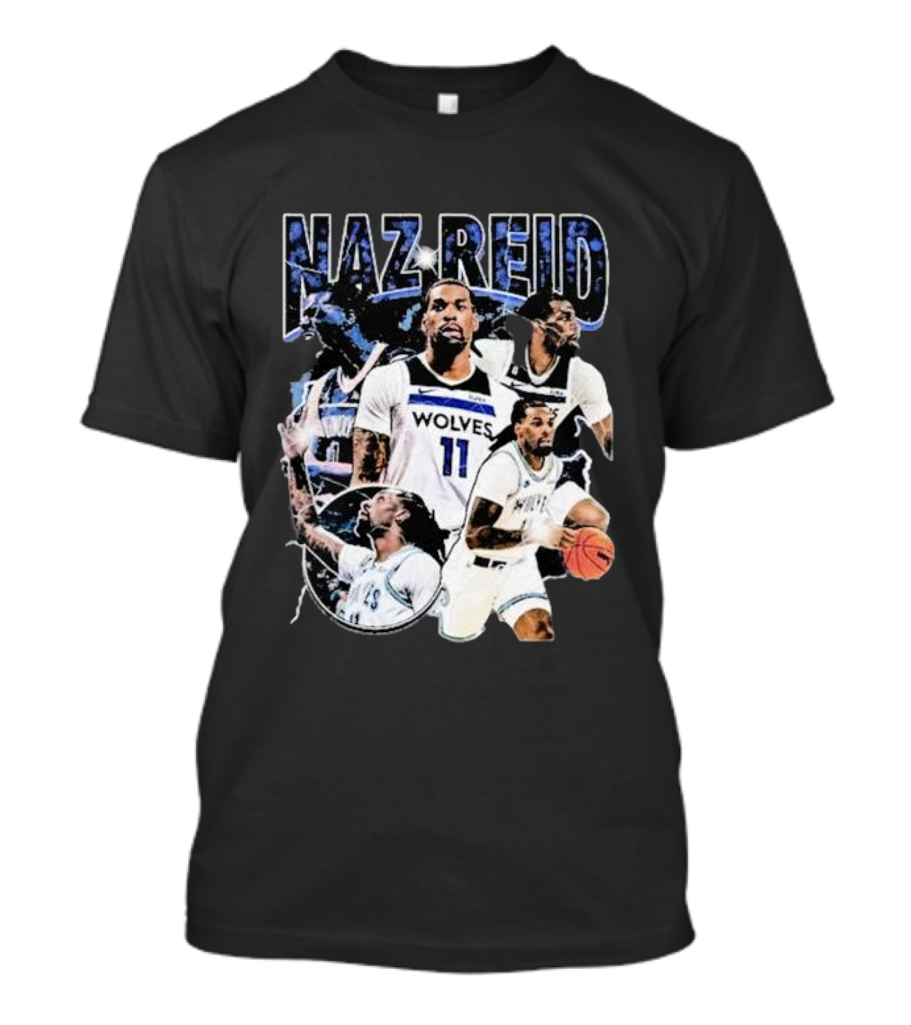 Naz Reid Wolves Basketball 11 T-Shirt