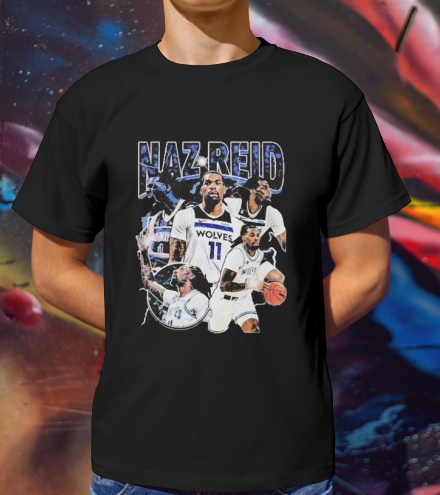 Naz Reid Wolves Basketball 11 T-Shirt