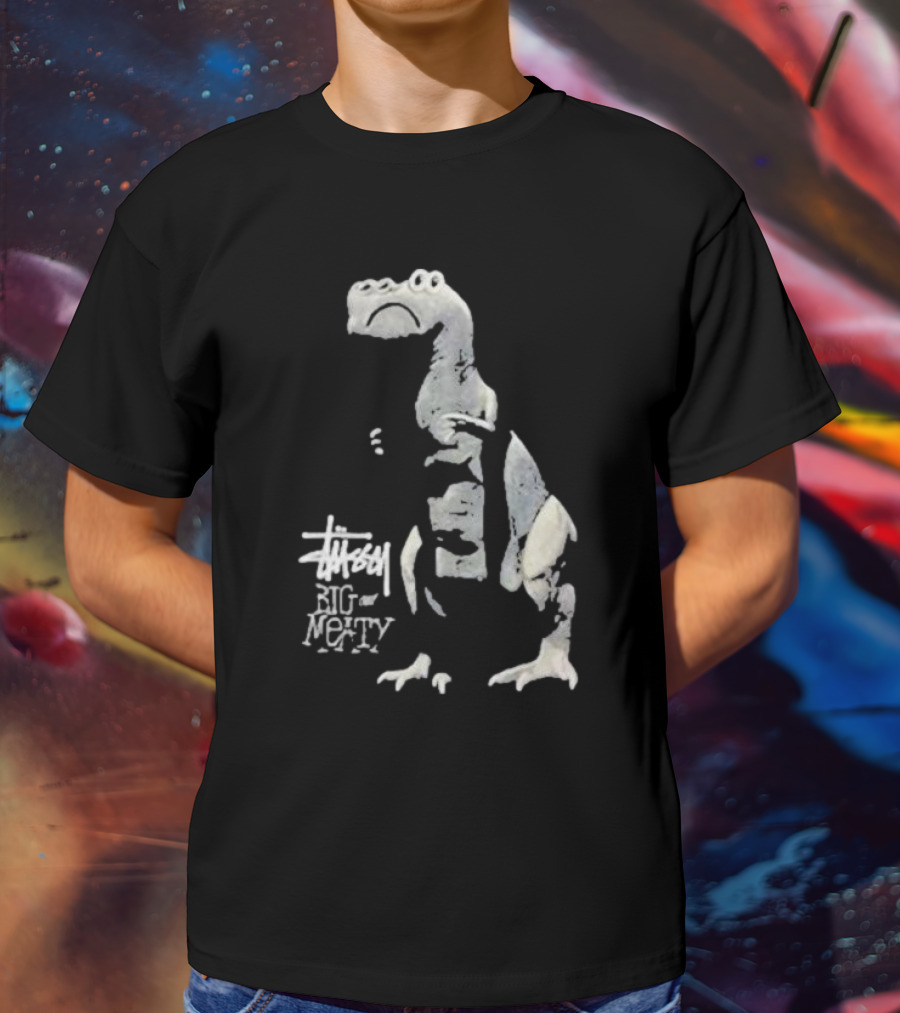 Stussy Big And Meaty Dinosaur T-Shirt